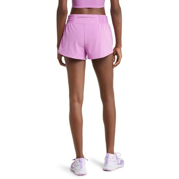 💕ZELLA💕 Altitude Running Shorts ~ Purple Iris Moire Embossed XL NWT - Picture 4 of 13